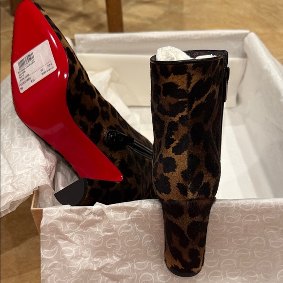 Christian Louboutin Leopard Ankle Booties - Picture 5 of 9